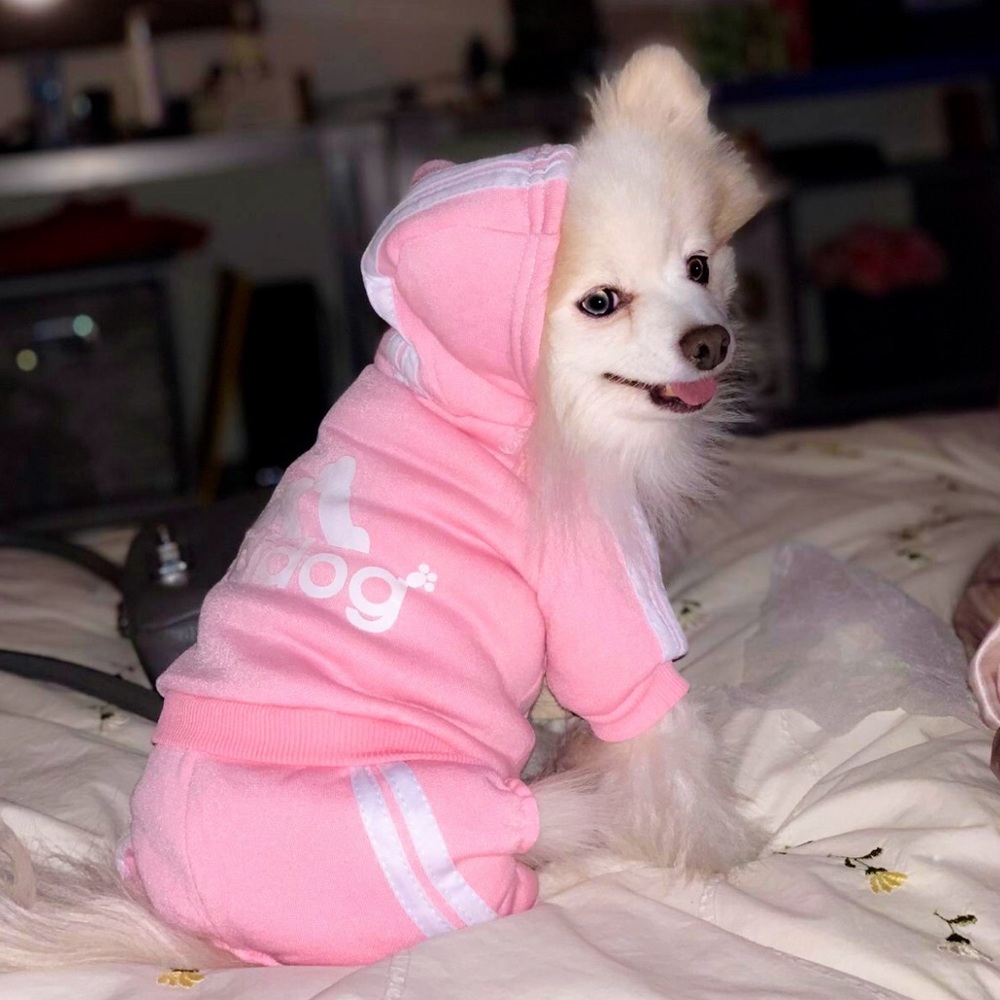 Pink Adidog Jumpsuit